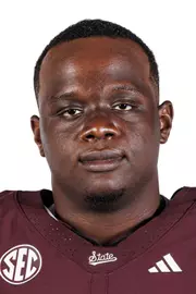STARKVILLE, MS - July 22, 2025 - Mississippi State Offensive Lineman Jacoby Jackson (#75) during 2025-2026 Football Production Day at the Holliman Athletic Center at Mississippi State University in Starkville, MS. Photo By Mike Mattina