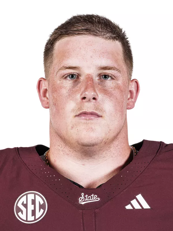 STARKVILLE, MS - July 23, 2025 - Mississippi State Offensive Lineman Koby Keenum (#50) during 2025-2026 Football Production Day at the Holliman Athletic Center at Mississippi State University in Starkville, MS. Photo By Mike Mattina