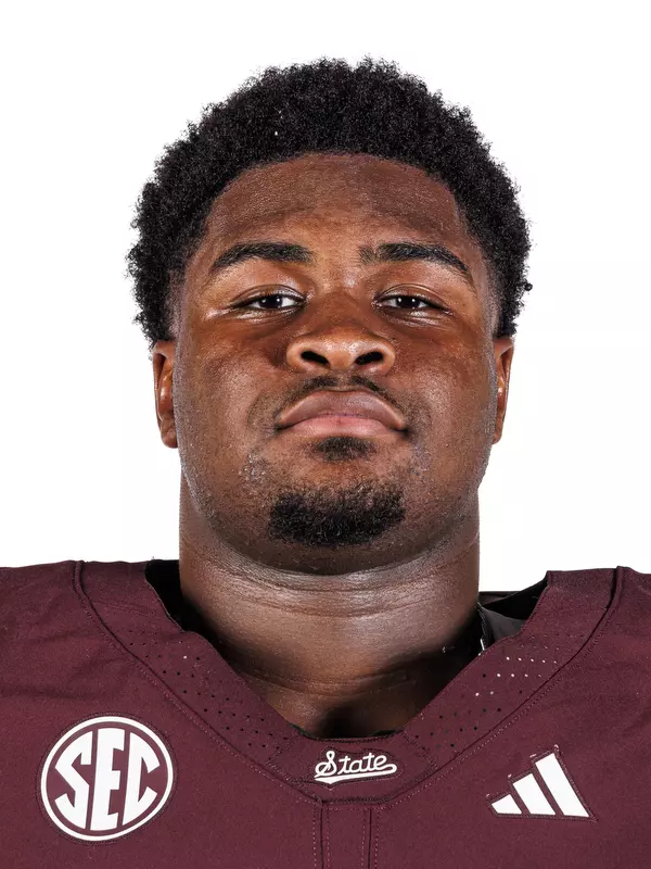 STARKVILLE, MS - July 22, 2025 - Mississippi State Offensive Lineman Jimothy Lewis Jr. (#74)  during 2025-2026 Football Production Day at the Holliman Athletic Center at Mississippi State University in Starkville, MS. Photo By Mike Mattina