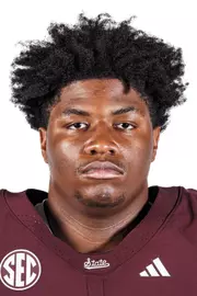 STARKVILLE, MS - July 21, 2025 - Mississippi State Offensive Lineman Jakheem Shumpert (#55) during 2025-2026 Football Production Day at the Holliman Athletic Center at Mississippi State University in Starkville, MS. Photo By Mike Mattina