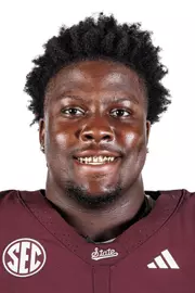 STARKVILLE, MS - July 21, 2025 - Mississippi State Defensive Lineman Raishein Thomas (#25) during 2025-2026 Football Production Day at the Holliman Athletic Center at Mississippi State University in Starkville, MS. Photo By Mike Mattina
