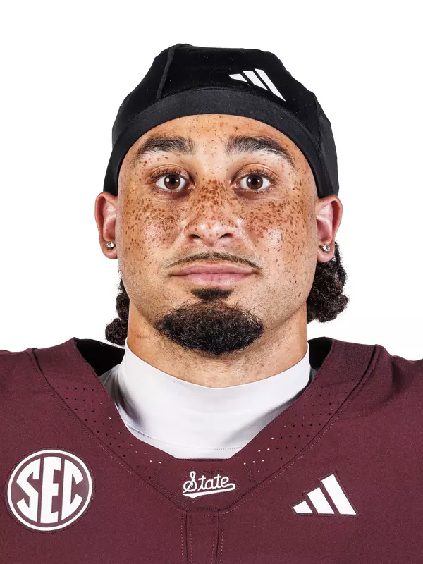 STARKVILLE, MS - July 23, 2025 - Mississippi State Wide Receiver Cam Thompson (#12) during 2025-2026 Football Production Day at the Holliman Athletic Center at Mississippi State University in Starkville, MS. Photo By Mike Mattina