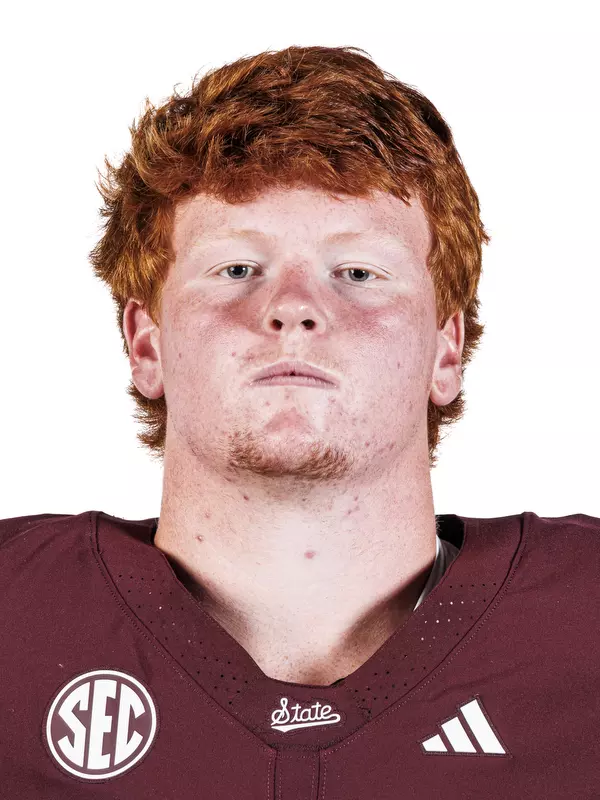 STARKVILLE, MS - July 22, 2025 - Mississippi State Offensive Lineman Luke Work (#51) during 2025-2026 Football Production Day at the Holliman Athletic Center at Mississippi State University in Starkville, MS. Photo By Mike Mattina