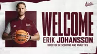 Erik Johansson Named Men’s Hoops Director Of Scouting And Analytics
