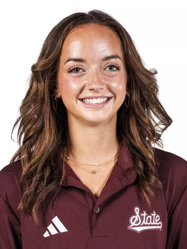 STARKVILLE, MS - August 18, 2025 - Mississippi State Distance Runner Kaitlyn Burge during 2025-2026 Cross Country Production Day at the Holliman Athletic Center at Mississippi State University in Starkville, MS. Photo By Mike Mattina