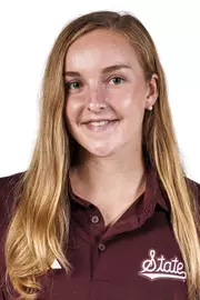STARKVILLE, MS - August 18, 2025 - Mississippi State Distance Runner Morgan Grace Sheffield during 2025-2026 Cross Country Production Day at the Holliman Athletic Center at Mississippi State University in Starkville, MS. Photo By Mike Mattina