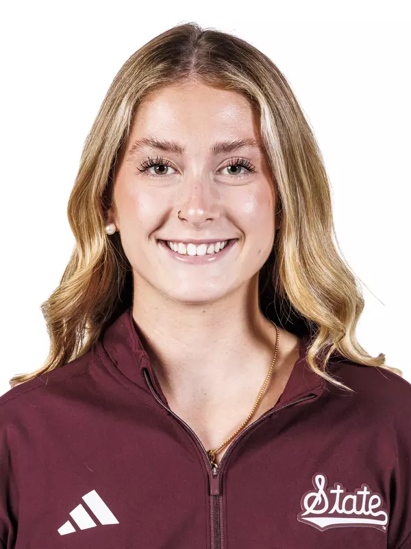 STARKVILLE, MS - August 20, 2025 - Leila Ammon headshot taken at the Holliman Athletic Center at Mississippi State University in Starkville, MS. Photo By Mike Mattina