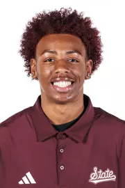 STARKVILLE, MS - August 19, 2025 - Khalil Antoine headshot taken at the Holliman Athletic Center at Mississippi State University in Starkville, MS. Photo By Mike Mattina