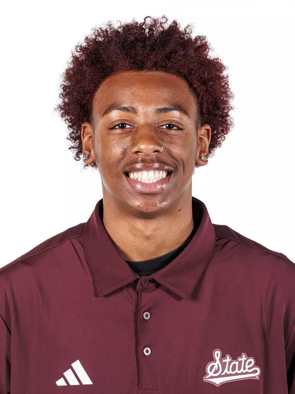 STARKVILLE, MS - August 19, 2025 - Khalil Antoine headshot taken at the Holliman Athletic Center at Mississippi State University in Starkville, MS. Photo By Mike Mattina