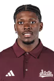 STARKVILLE, MS - August 19, 2025 - Kaden Cartwright headshot taken at the Holliman Athletic Center at Mississippi State University in Starkville, MS. Photo By Mike Mattina
