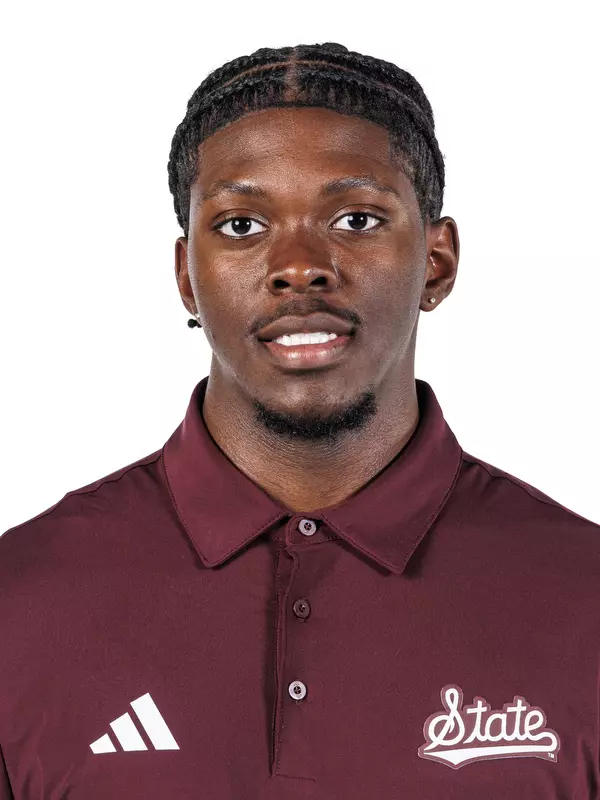 STARKVILLE, MS - August 19, 2025 - Kaden Cartwright headshot taken at the Holliman Athletic Center at Mississippi State University in Starkville, MS. Photo By Mike Mattina