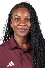 STARKVILLE, MS - August 19, 2025 - Mississippi State Sprinter Rickayla Fagan headshot taken at the Holliman Athletic Center at Mississippi State University in Starkville, MS. Photo By Mike Mattina