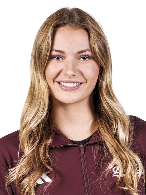 STARKVILLE, MS - August 20, 2025 - Alyssa Faircloth headshot taken at the Holliman Athletic Center at Mississippi State University in Starkville, MS. Photo By Mike Mattina