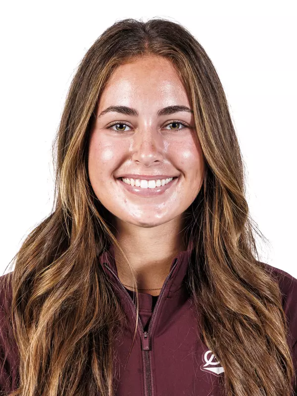 STARKVILLE, MS - August 20, 2025 - Mississippi State Outfielder/Pitcher Gretta Grassel (#1) headshot taken at the Holliman Athletic Center at Mississippi State University in Starkville, MS. Photo By Mike Mattina