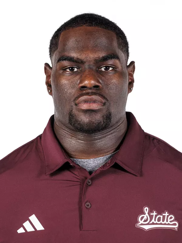STARKVILLE, MS - August 19, 2025 - Mississippi State Thrower Roury McCloyen headshot taken at the Holliman Athletic Center at Mississippi State University in Starkville, MS. Photo By Mike Mattina