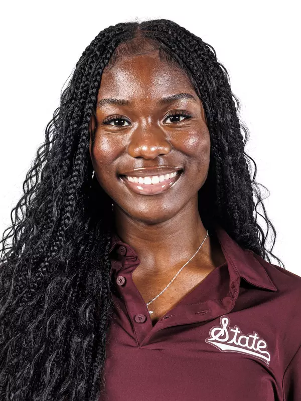 STARKVILLE, MS - August 19, 2025 - Mississippi State Jumper Manie Mevo headshot taken at the Holliman Athletic Center at Mississippi State University in Starkville, MS. Photo By Mike Mattina