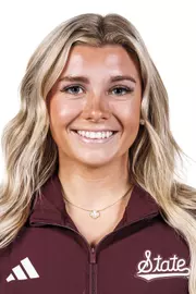 STARKVILLE, MS - August 20, 2025 - Brinkley Moreton headshot taken at the Holliman Athletic Center at Mississippi State University in Starkville, MS. Photo By Mike Mattina