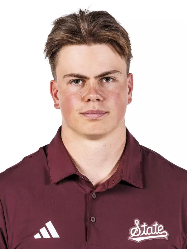 STARKVILLE, MS - August 19, 2025 - Juha Narhi headshot taken at the Holliman Athletic Center at Mississippi State University in Starkville, MS. Photo By Mike Mattina