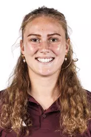 STARKVILLE, MS - August 19, 2025 - Mississippi State Hurdler Anje Nel headshot taken at the Holliman Athletic Center at Mississippi State University in Starkville, MS. Photo By Mike Mattina