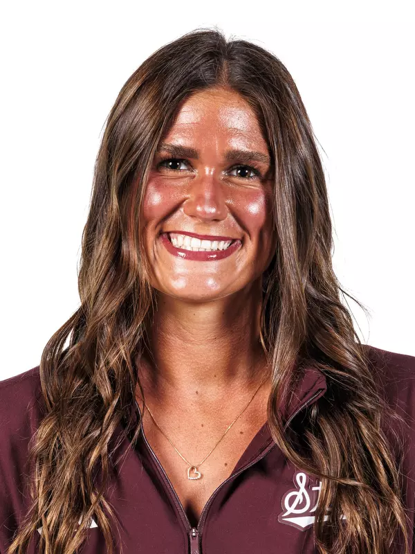 STARKVILLE, MS - August 20, 2025 - Mississippi State Pitcher Sara Phillips (#20) headshot taken at the Holliman Athletic Center at Mississippi State University in Starkville, MS. Photo By Mike Mattina