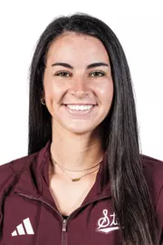 STARKVILLE, MS - August 20, 2025 - Mississippi State Catcher/Infielder Abby Grace Richardson (#2) headshot taken at the Holliman Athletic Center at Mississippi State University in Starkville, MS. Photo By Mike Mattina