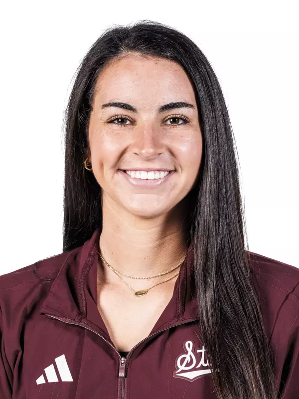 STARKVILLE, MS - August 20, 2025 - Mississippi State Catcher/Infielder Abby Grace Richardson (#2) headshot taken at the Holliman Athletic Center at Mississippi State University in Starkville, MS. Photo By Mike Mattina
