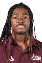 STARKVILLE, MS - August 19, 2025 - Mississippi State Sprinter Cooper Rodgers headshot taken at the Holliman Athletic Center at Mississippi State University in Starkville, MS. Photo By Mike Mattina
