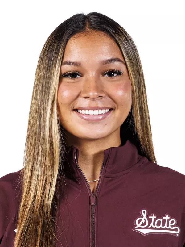 STARKVILLE, MS - August 20, 2025 -Mississippi State Infielder Xiane Romero (#83) headshot taken at the Holliman Athletic Center at Mississippi State University in Starkville, MS. Photo By Mike Mattina