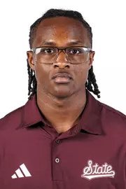 STARKVILLE, MS - August 19, 2025 - Gabriel Scott headshot taken at the Holliman Athletic Center at Mississippi State University in Starkville, MS. Photo By Mike Mattina