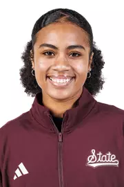 STARKVILLE, MS - August 20, 2025 - Mississippi State Outfielder Kalani Sells (#42) headshot taken at the Holliman Athletic Center at Mississippi State University in Starkville, MS. Photo By Mike Mattina