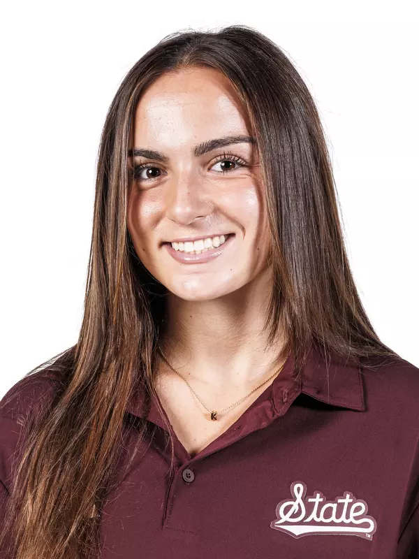 STARKVILLE, MS - August 19, 2025 - Krista Silletti headshot taken at the Holliman Athletic Center at Mississippi State University in Starkville, MS. Photo By Mike Mattina