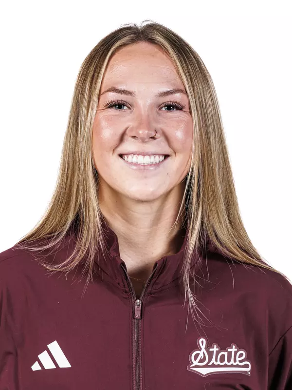 STARKVILLE, MS - August 20, 2025 - Mississippi State Outfielder Tatum Silva (#22) headshot taken at the Holliman Athletic Center at Mississippi State University in Starkville, MS. Photo By Mike Mattina