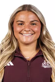 STARKVILLE, MS - August 20, 2025 - Carson Smith headshot taken at the Holliman Athletic Center at Mississippi State University in Starkville, MS. Photo By Mike Mattina