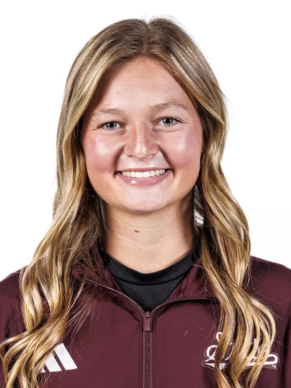 STARKVILLE, MS - August 20, 2025 - Mississippi State Infielder Morgan Stiles (#24) headshot taken at the Holliman Athletic Center at Mississippi State University in Starkville, MS. Photo By Mike Mattina