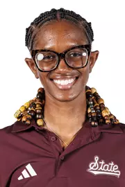 STARKVILLE, MS - August 19, 2025 - India Thorpe headshot taken at the Holliman Athletic Center at Mississipii State University in Starkville, MS. Photo By Mike Mattina