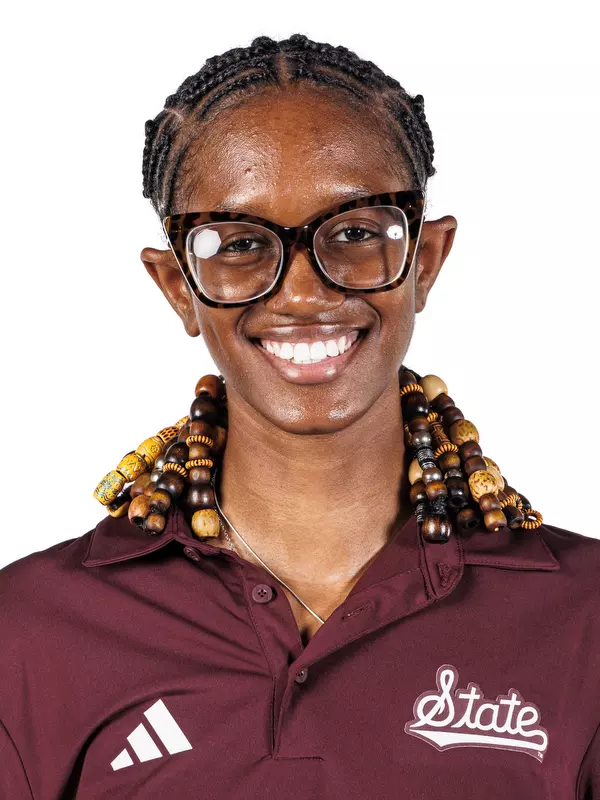 STARKVILLE, MS - August 19, 2025 - India Thorpe headshot taken at the Holliman Athletic Center at Mississipii State University in Starkville, MS. Photo By Mike Mattina