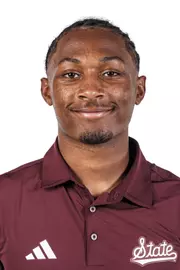 STARKVILLE, MS - August 19, 2025 - Mississippi State Sprinter Marquise Washington headshot taken at the Holliman Athletic Center at Mississippi State University in Starkville, MS. Photo By Mike Mattina