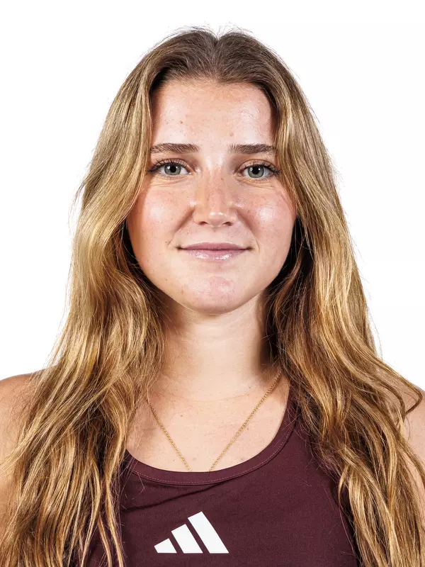 STARKVILLE, MS - August 26, 2025 - Mississippi State's Chiara Di Genova during 2025-2026 Women’s Tennis Production Day at the Holliman Athletic Center at Mississippi State University in Starkville, MS. Photo By Mike Mattina