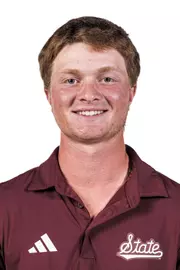 STARKVILLE, MS - August 25, 2025 - Bryson Hughes during 2025-2026 Men’s Golf Production Day at the Holliman Athletic Center at Mississippi State University in Starkville, MS. Photo By Mike Mattina