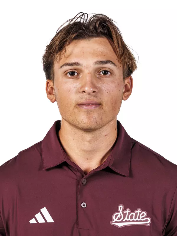 STARKVILLE, MS - August 25, 2025 - Mississippi State's Ben Kelling during 2025-2026 Men’s Golf Production Day at the Holliman Athletic Center at Mississippi State University in Starkville, MS. Photo By Mike Mattina