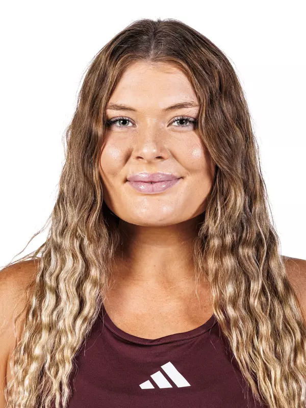 STARKVILLE, MS - August 26, 2025 - Mississippi State’s Charolotte  Kempenaers-Pocz during 2025-2026 Women’s Tennis Production Day at the Holliman Athletic Center at Mississippi State University in Starkville, MS. Photo By Mike Mattina