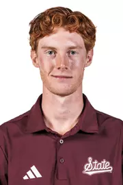 STARKVILLE, MS - August 25, 2025 - Mississippi State's Ugo Malcor during 2025-2026 Men’s Golf Production Day at the Holliman Athletic Center at Mississippi State University in Starkville, MS. Photo By Mike Mattina