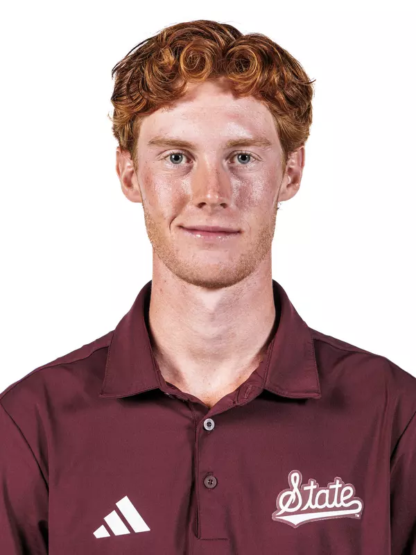 STARKVILLE, MS - August 25, 2025 - Mississippi State's Ugo Malcor during 2025-2026 Men’s Golf Production Day at the Holliman Athletic Center at Mississippi State University in Starkville, MS. Photo By Mike Mattina