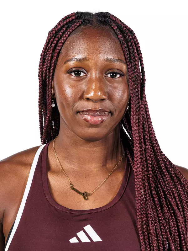 STARKVILLE, MS - August 26, 2025 - Mississippi State's Gianna Oboniye during 2025-2026 Women’s Tennis Production Day at the Holliman Athletic Center at Mississippi State University in Starkville, MS. Photo By Mike Mattina