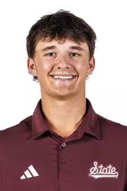 STARKVILLE, MS - August 25, 2025 - Jackson Skinner during 2025-2026 Men’s Golf Production Day at the Holliman Athletic Center at Mississippi State University in Starkville, MS. Photo By Mike Mattina