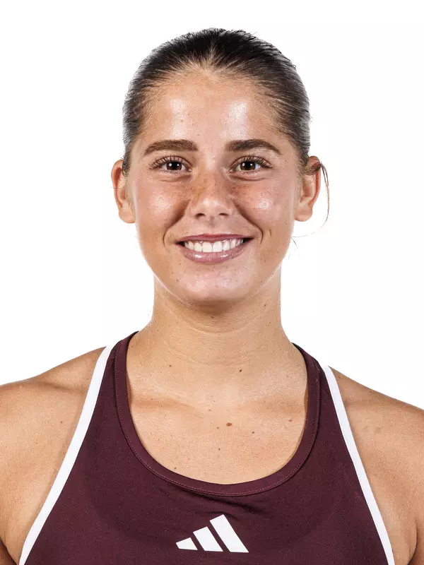 STARKVILLE, MS - August 26, 2025 - Mississippi State's Carolina Troiano during 2025-2026 Women’s Tennis Production Day at the Holliman Athletic Center at Mississippi State University in Starkville, MS. Photo By Mike Mattina