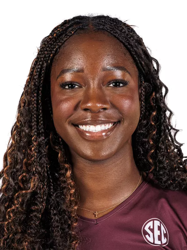 STARKVILLE, MS - August 01, 2025 - Mississippi State Opposite Hitter Noella Obi (#20) during 2025-2026 Volleyball Production Day at the Holliman Athletic Center at Mississippi State University in Starkville, MS. Photo By Mike Mattina