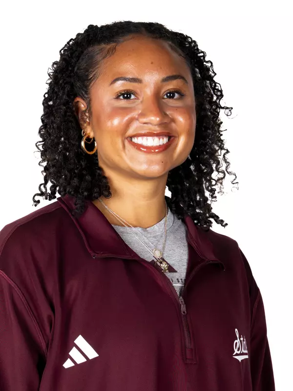 STARKVILLE, MS - July 29, 2025 - Mississippi State Assistant Director of Football Operations Alena Rivers headshot taken at the Holliman Athletic Center at Mississippi State University in Starkville, MS. Photo By Mike Mattina