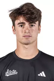STARKVILLE, MS - September 09, 2025 - Mississippi State’s Niccolo Baroni during 2025-2026 Men’s Tennis Production Day at the Holliman Athletic Center at Mississippi State University in Starkville, MS. Photo By Mike Mattina