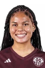 STARKVILLE, MS - January 13, 2026 - Mississippi State Midfielder Savannah Callaway (#7) headshot taken at the Holliman Athletic Center at Mississippi State University in Starkville, MS. Photo By Mike Mattina